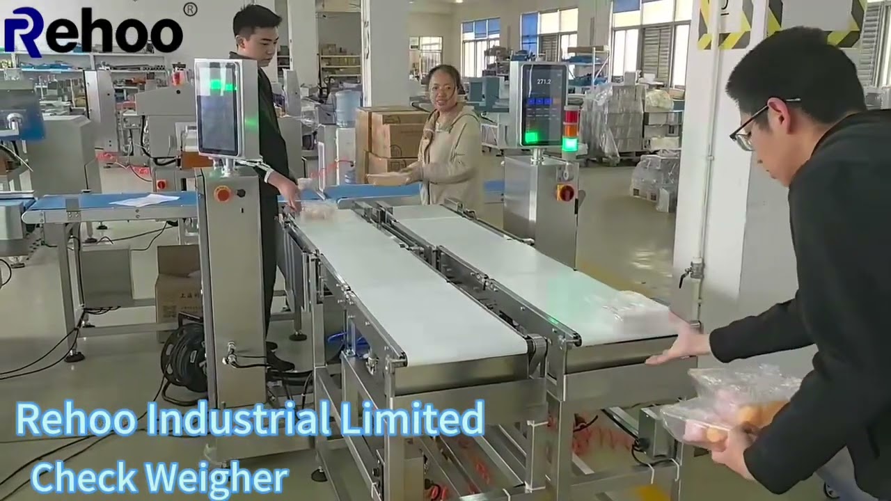 Rehoo Check weigher side by side for special products
