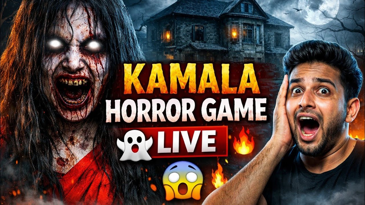 1️⃣ 😱 Kamala Horror Game | Aaj Toh Jaan Bachana Mushkil Hai! 👻🔥