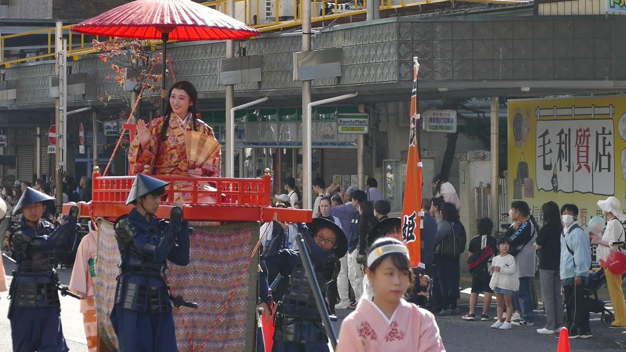ぎふ信長まつり 2024（信長公騎馬武者行列）
