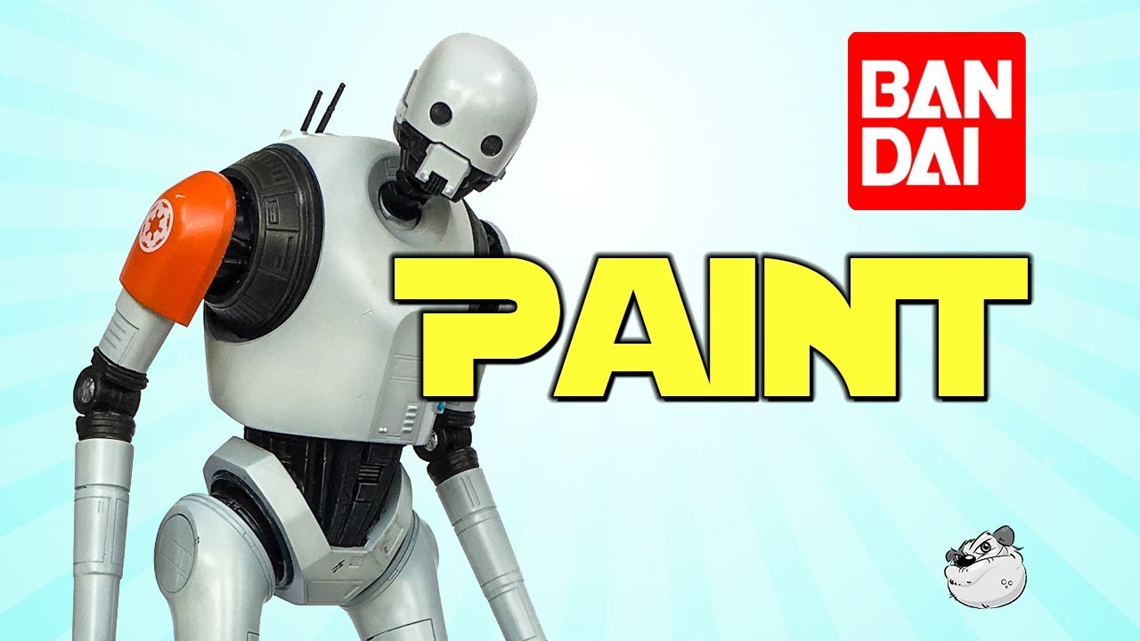 Bandai Star Wars Models K2SO Custom Paint Guide by Lincoln Wright