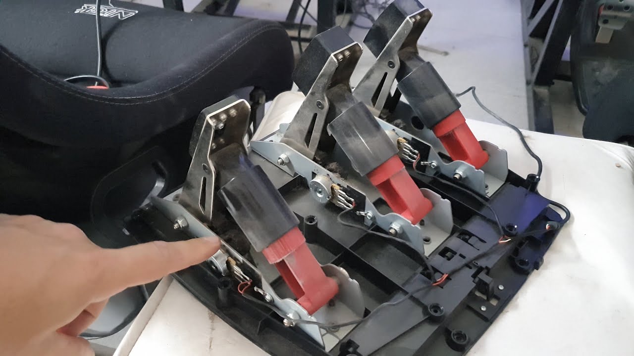 Cambio sensores pedalera logitech g29 originales por magnético  Simuladores Necochea