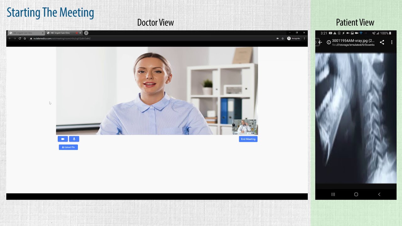 VirtualCliniX - Telemedicine Platform (Video Demo)