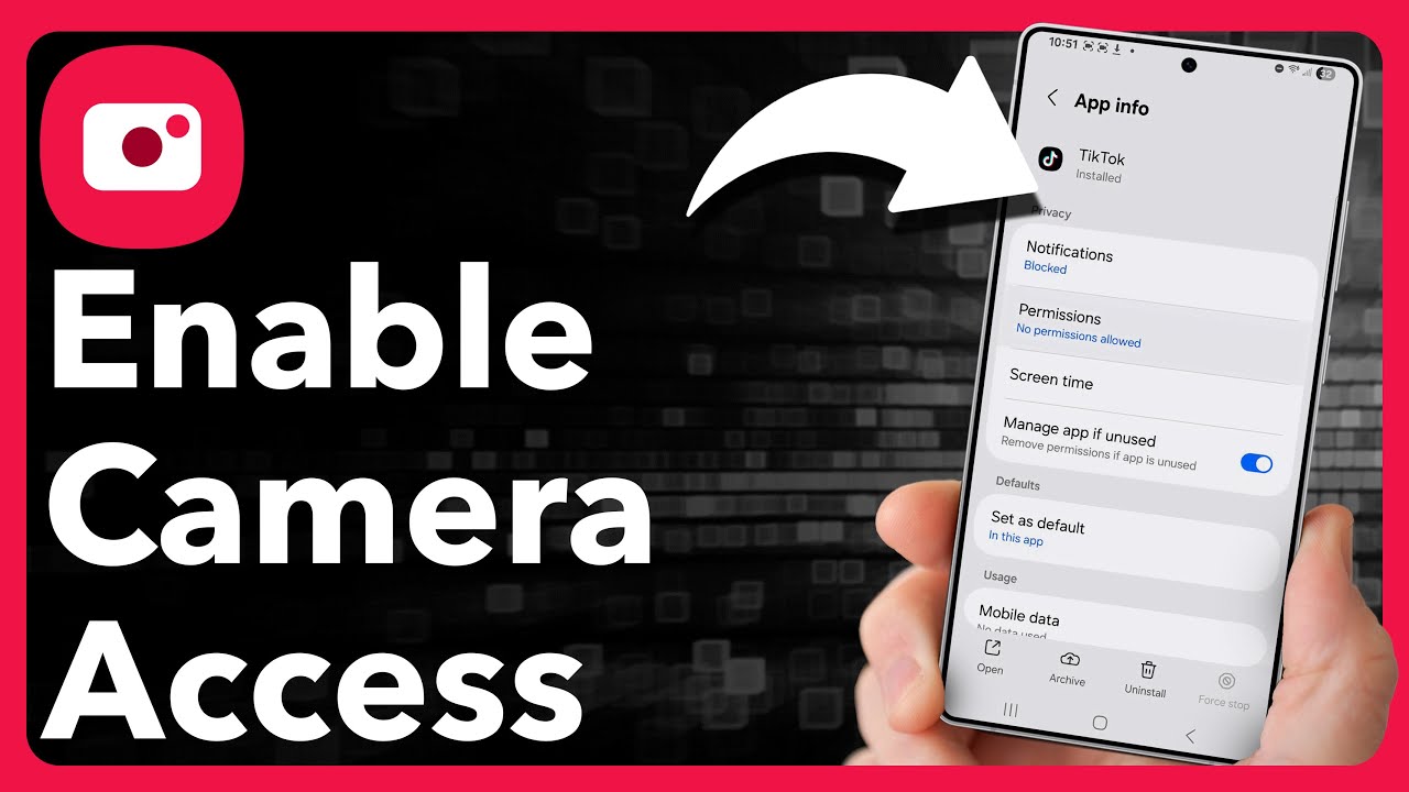 How To Allow Camera Access On Android