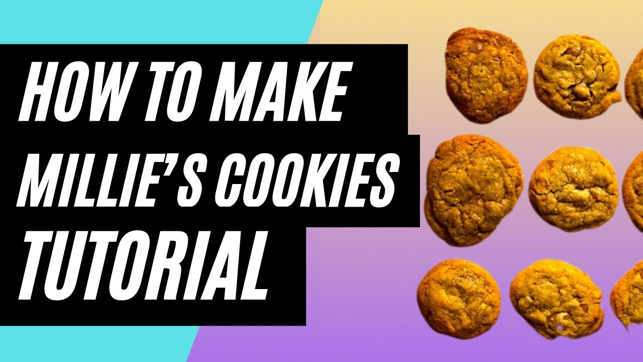Bake MILLIES COOKIES  (how to recipe)