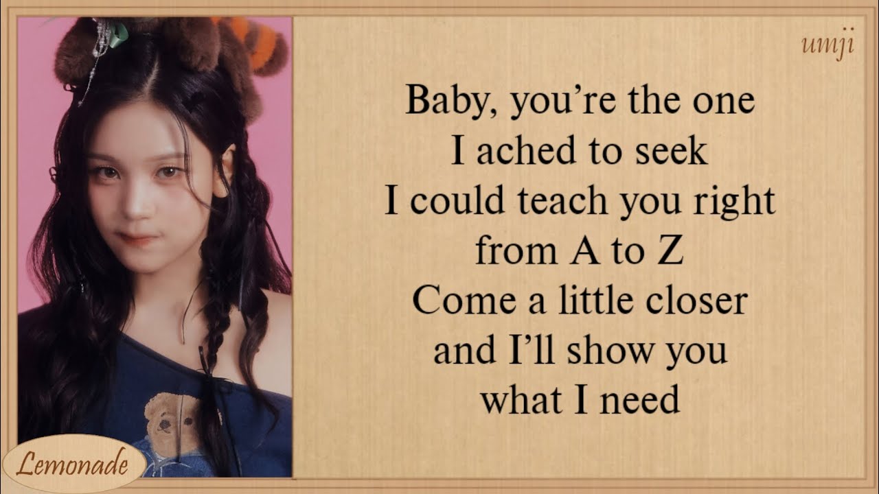 VIVIZ UMJI Love Language Easy Lyrics