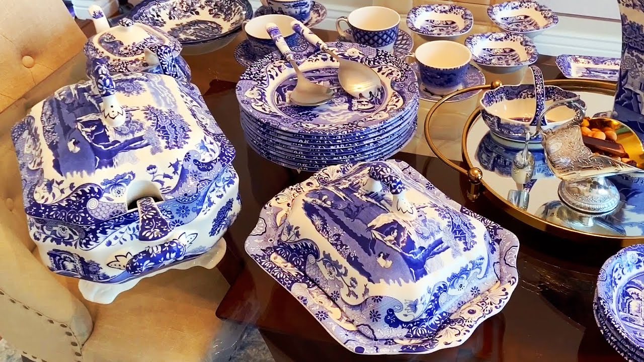 Моя красивая посуда/ SPODE BLUE ITALIAN