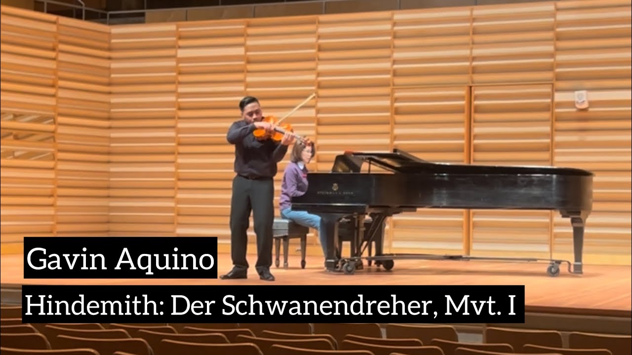 Hindemith: Der Schwanendreher, Movement I