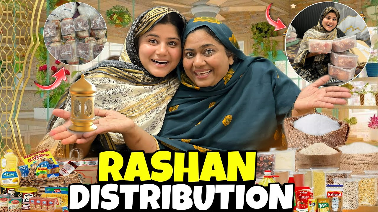Subne Mill Ke Rashan Pack Kiya😍📦 | RASHAN DISTRIBUTION❤️|