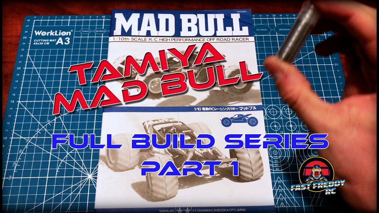 Tamiya Mad Bull Build Series - (Overview & Steps 1-5) - The DT-01 Chassis - Tips and Tricks