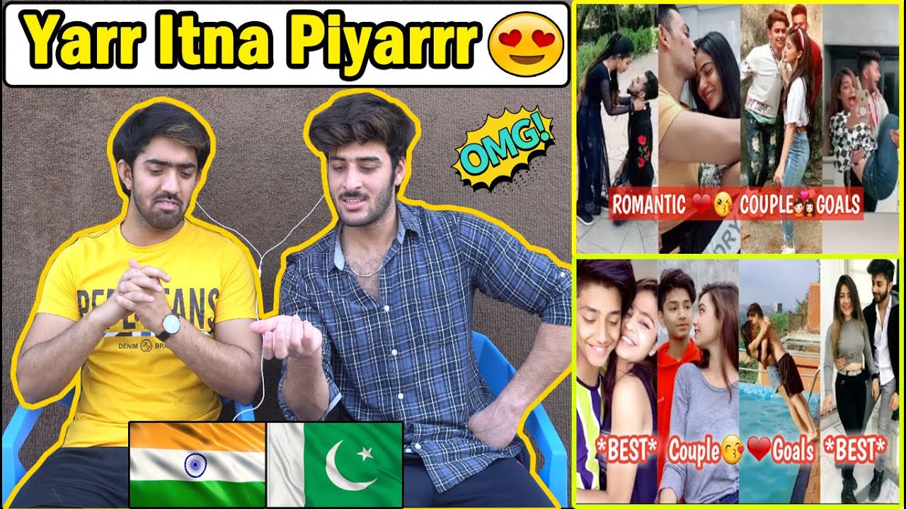 Pakistani React On Indian Couples Love Romantic TikTok Videos | Relationship Goals | Part 4