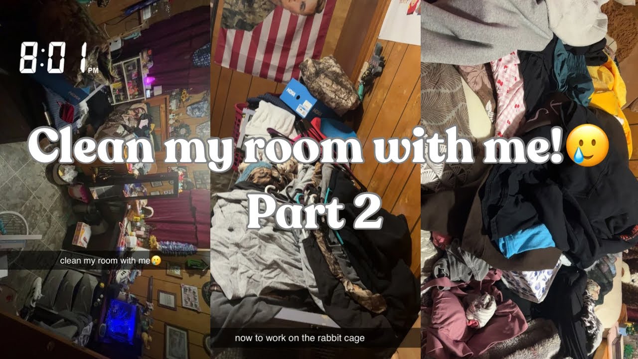 Part 2 of cleaning my room!