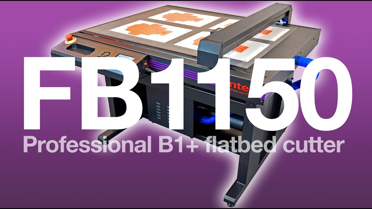 ColorCut FB1150 Flatbed Cutter - the full demo