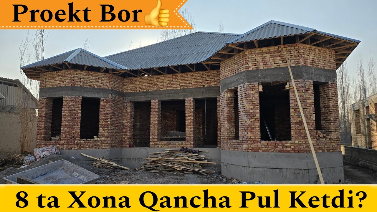 Shu Uyga Qancha Pul Ketdi? | Usta Xaqqi Va Ketgan Materiallar Polniy Obzor👍