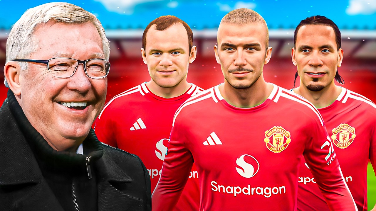 SIR ALEX FERGUSON Rebuilds MANCHESTER UNITED With ICONS!