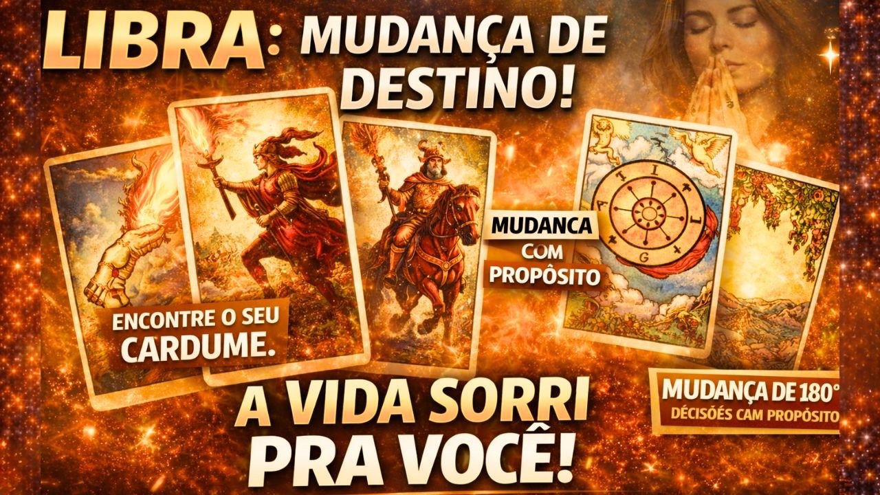 LIBRA: A VIDA SORRI PRA VOCÊ! MUDANÇA DE DESTINO, TRIUNFO E REALIZAÇÃO DOS SONHOS ♎✨🏆