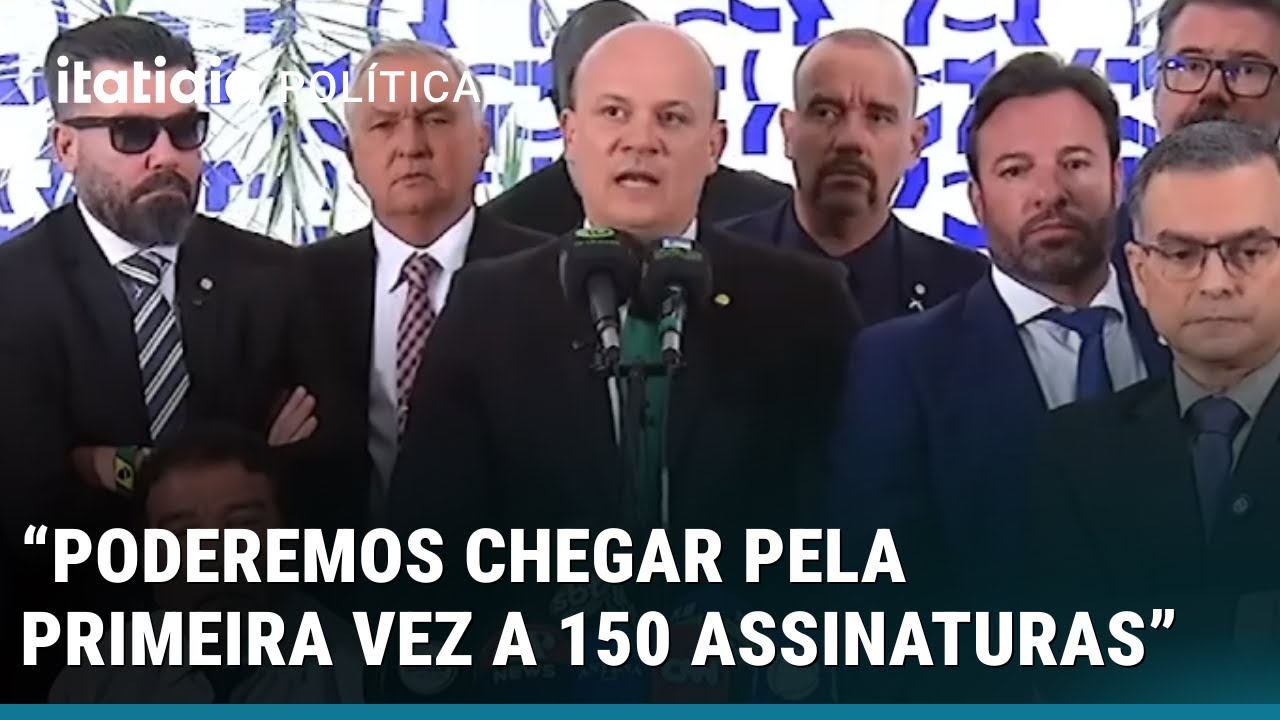 CABO GILBERTO PROJETA RECORDE DE ASSINATURAS CONTRA MORAES: 