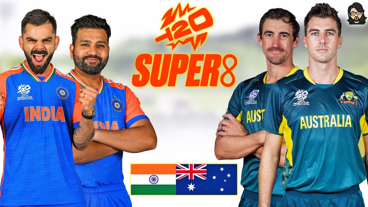 India 🇮🇳 vs Australia 🇦🇺 • Super 8 ♾ • T20 World Cup 2024 • Cricket 24