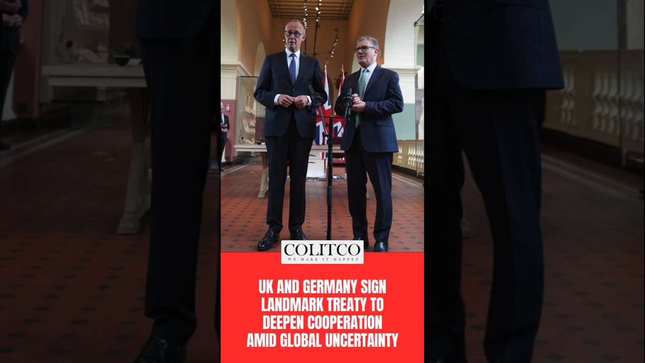 UK & Germany Sign Landmark 