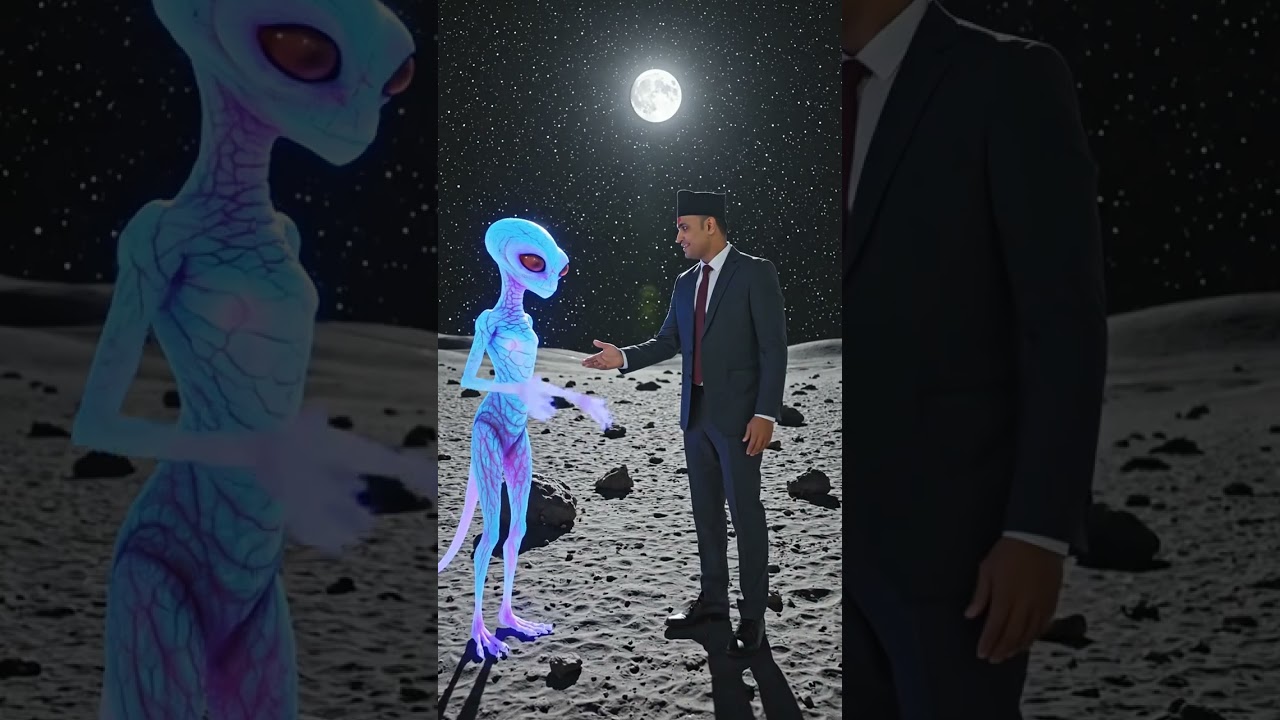 I found Alien in Moon 