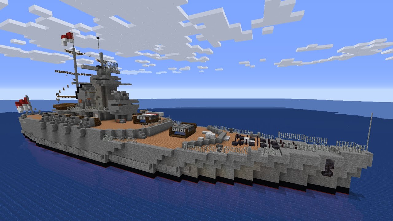 Minecraft Battleship :Small Quadruple TNT Cannon