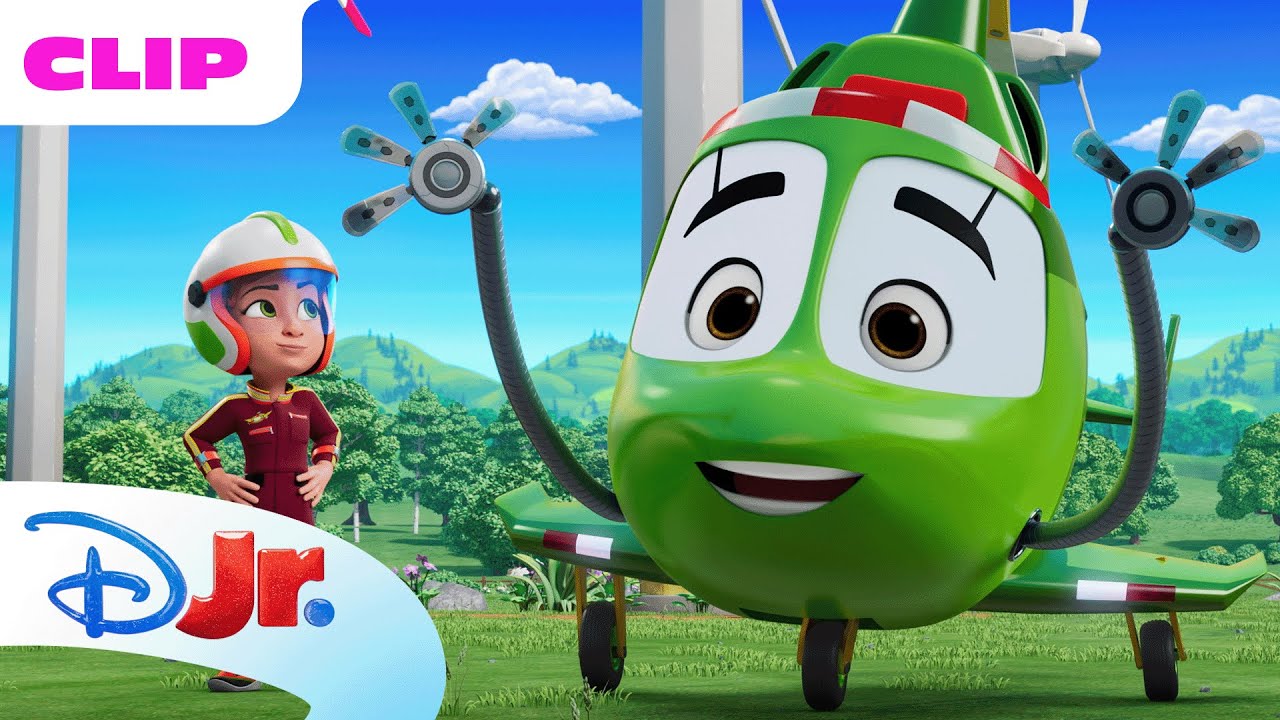 Firebuds | Axl Tries to Stop an Angry Bull! 🐂  | @disneyjr