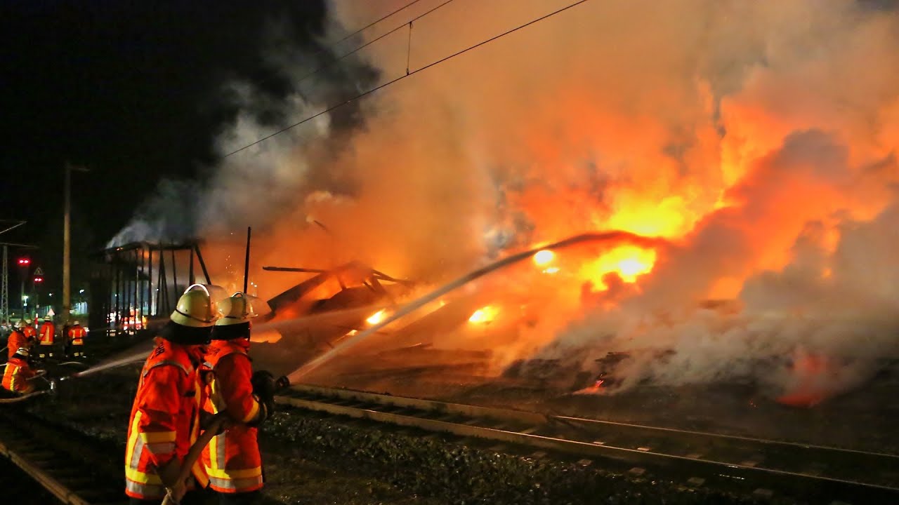 Großbrand Sägewerk Holzwerk Sulzbach an der Murr 24.11.2012