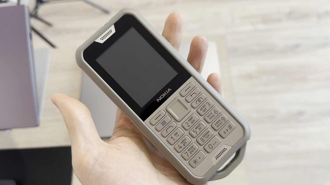 Краткий обзор и упаковка с отправкой  защищенного телефона NOKIA 800 TOUGH