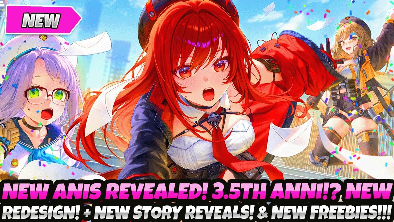*AYOOO! NEW ANIS REVEALED!* 3.5TH ANNI!? NEW REDESIGN! + NEW STORY REVEALS & NEW FREEBIES!! (Nikke