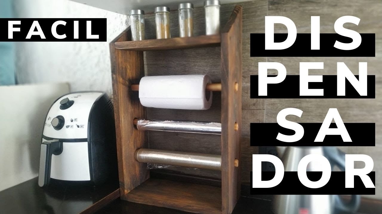 Idea fácil / DISPENSADOR PAPEL COCINA