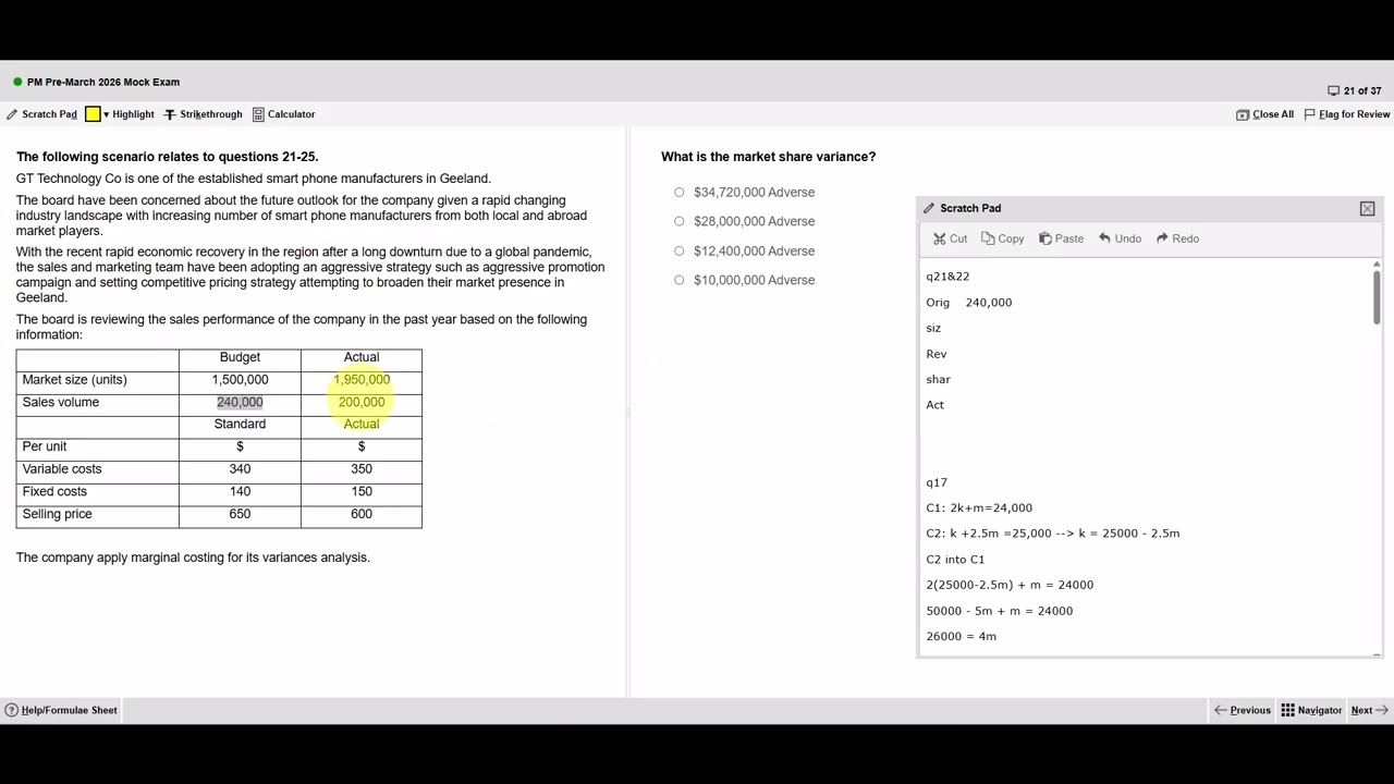 Mar 26 mock debrief Section B