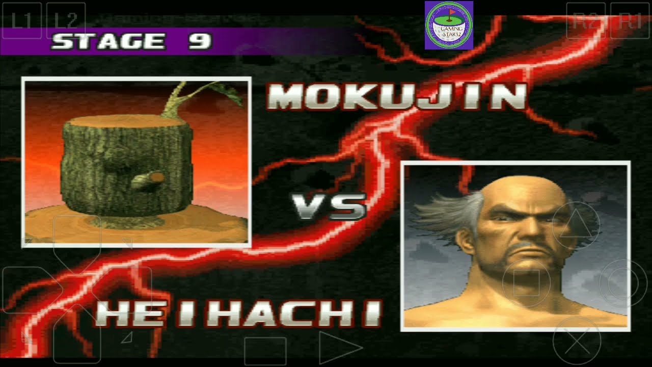 Tekken 3 Arcade Game || Play With Mokujin Vs Fight Ten Character ||  @Gaming-Star32