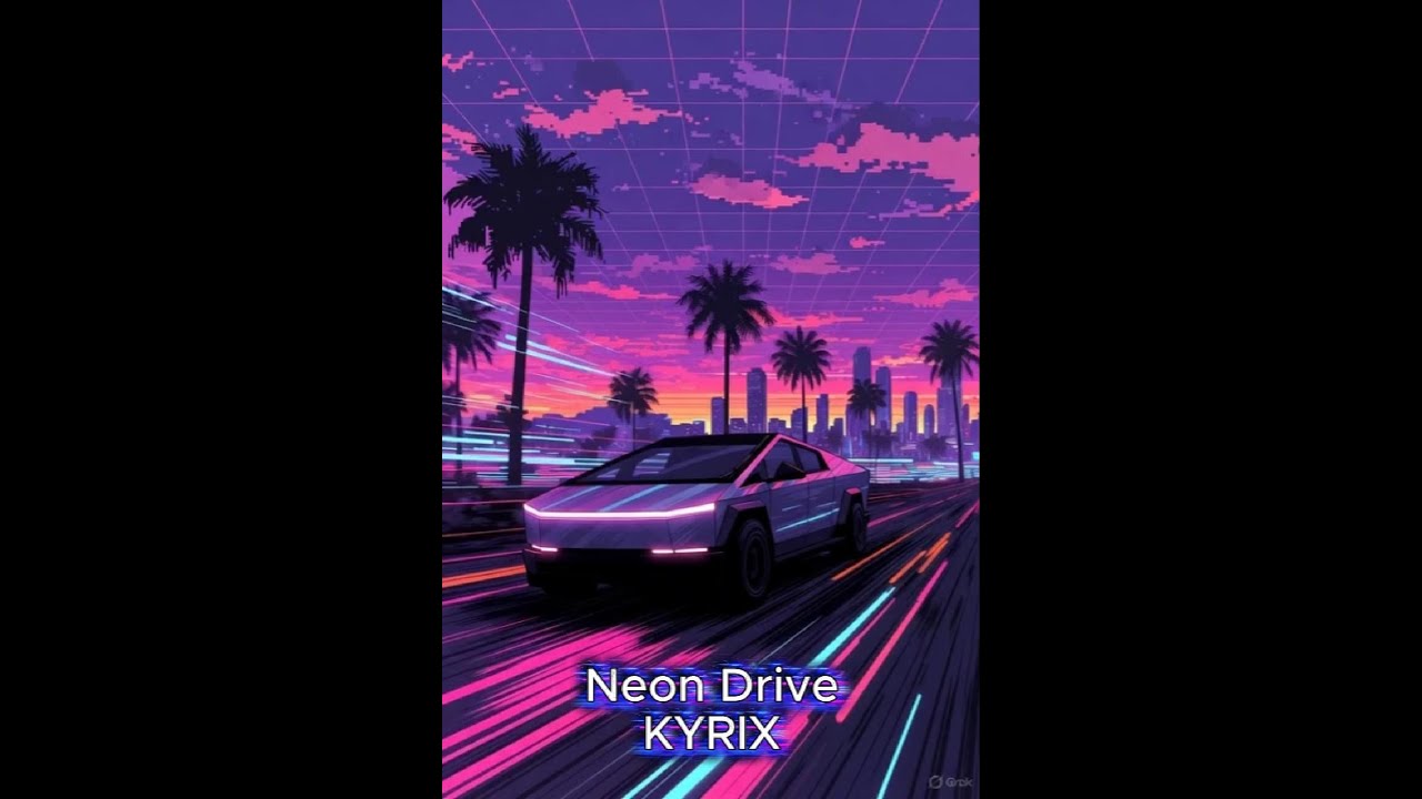 Neon Drive ⚡by KYRIX