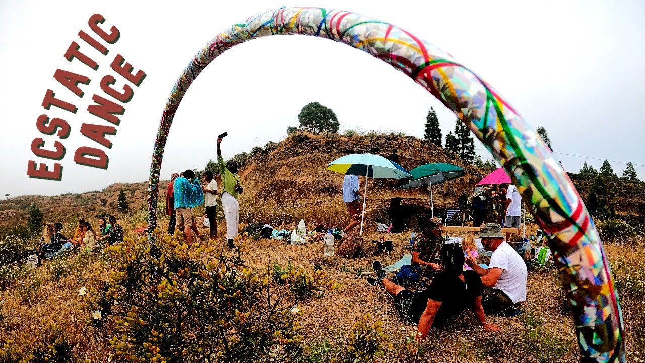 Ecstatic dance event of Tenerifian Paradise 2
