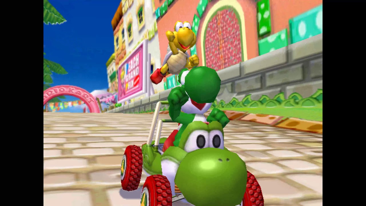 Mario Kart: Double Dash | Nintendo Gamecube | Yoshi & Paratroopa Mushroom Grand Prix 50cc