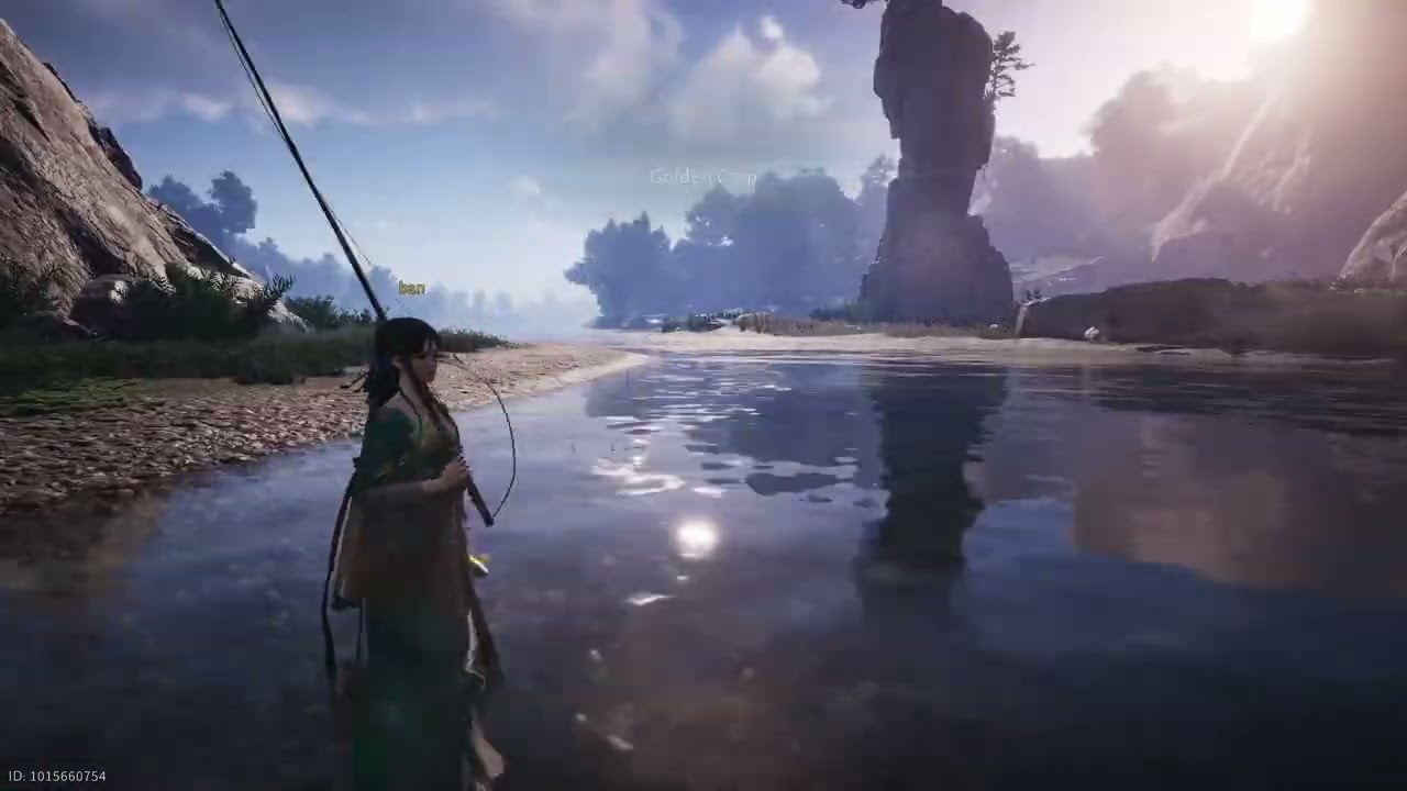 Where Winds Meet - How To: Find Fishing Snakehead Fish & Golden Carp (Multiplayer)