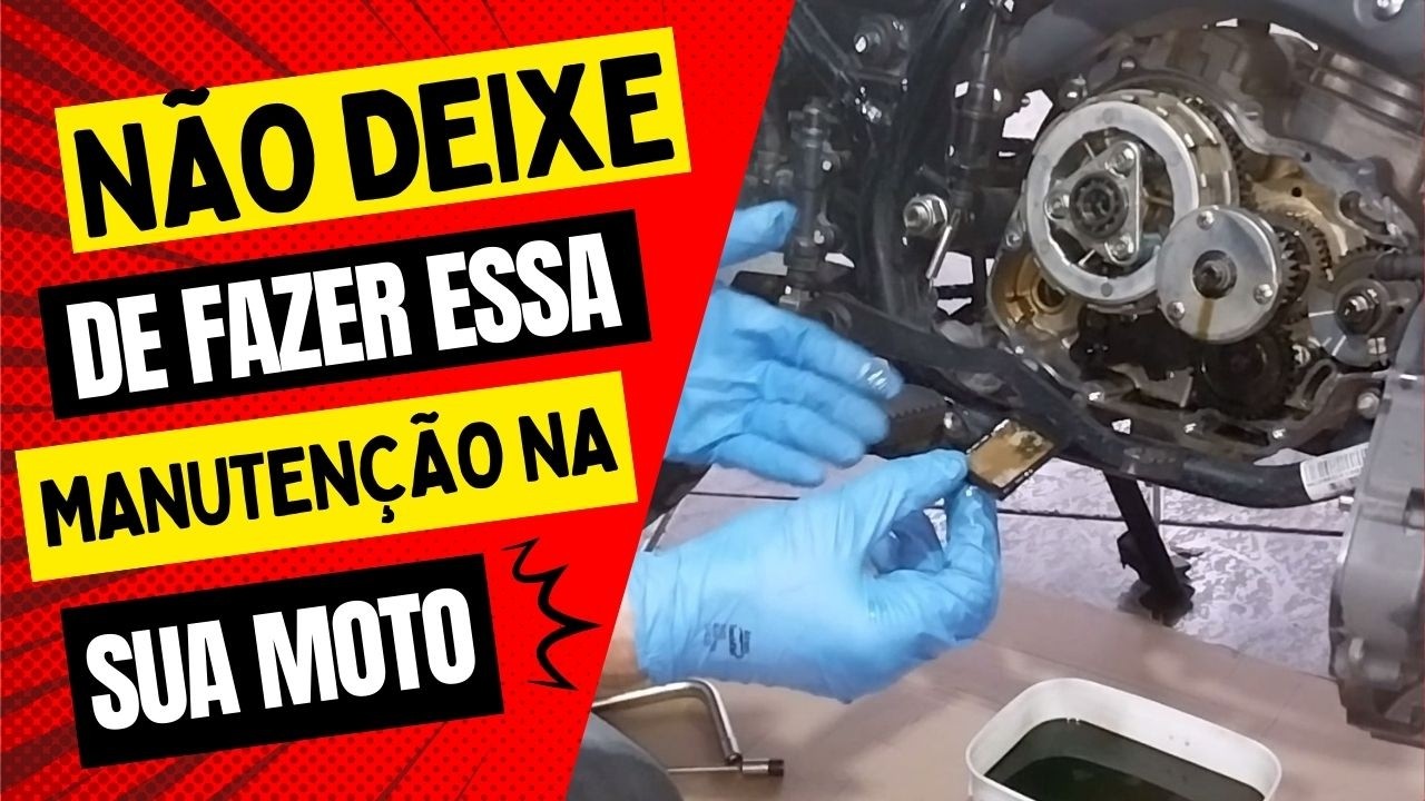 Limpeza filtro tela e filtro centrífugo Honda CG 160, Bros 160, XRE 190
