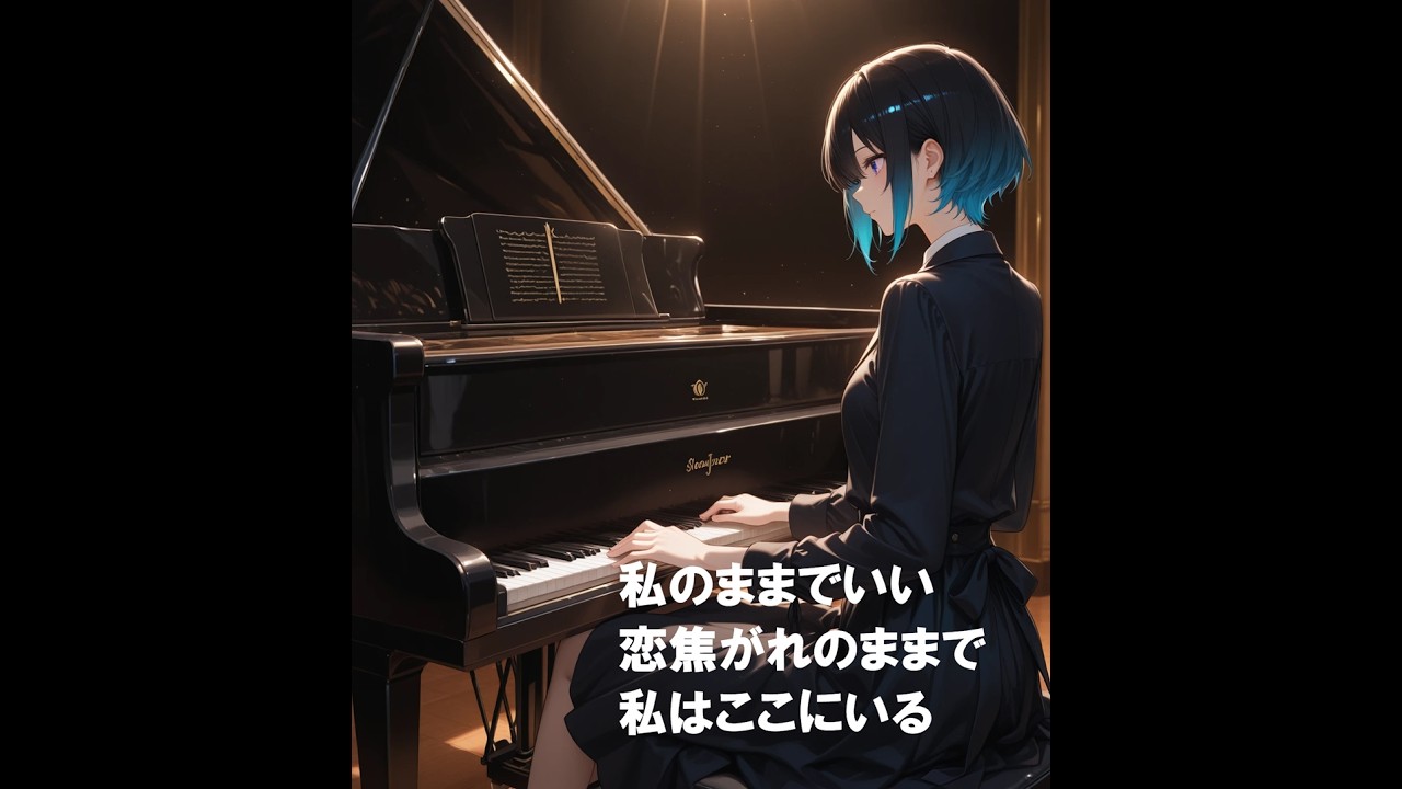 私のままでいい、恋焦がれのままで、私はここにいる