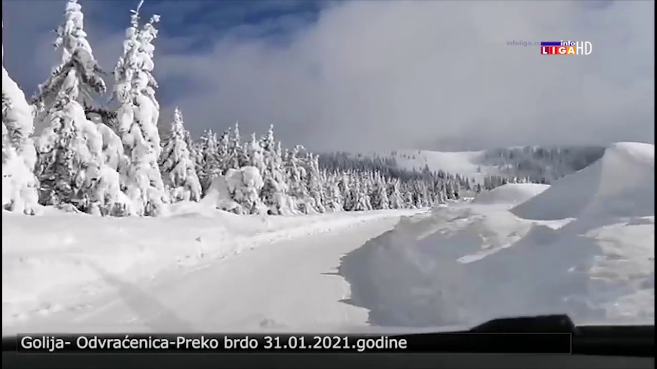 Golija - Odvraćenica - Preko brdo 31. 01. 2021.