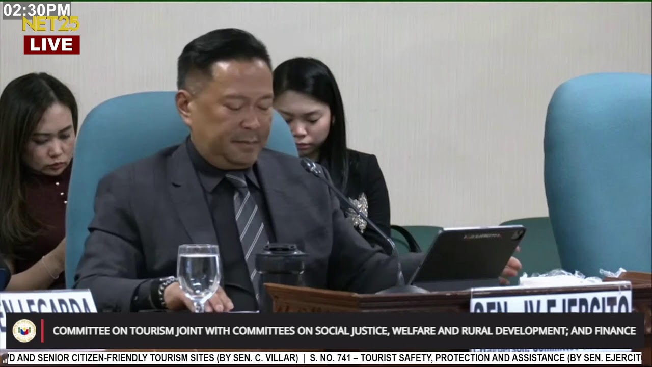 Senate hearing: Committee on Tourism