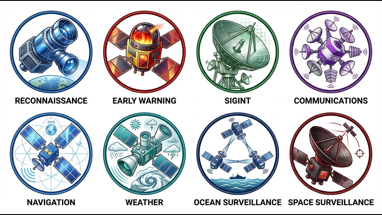 7 Types of US Military Satellites That Watch Everything