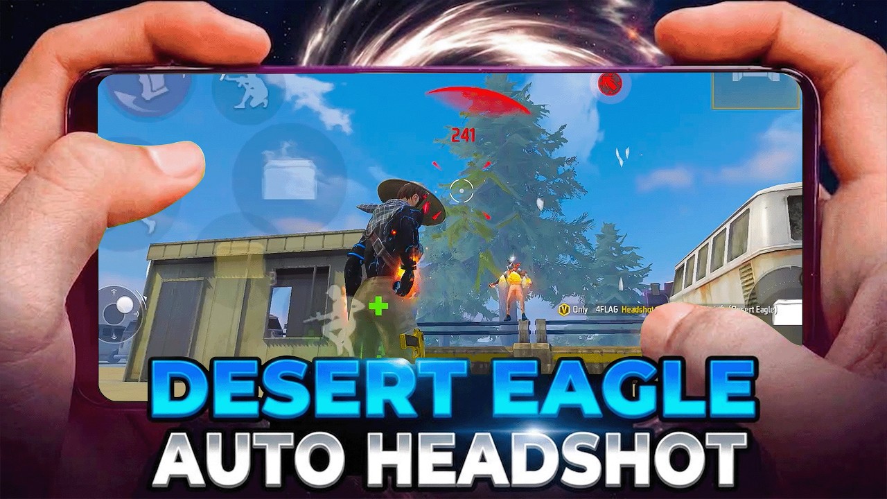 Top 5 No Recoil 💀 Desert-Eagle Auto Headshot 🥶 Tricks ⚙️ Better Than Pc Players 🖥 | Free Fire Max