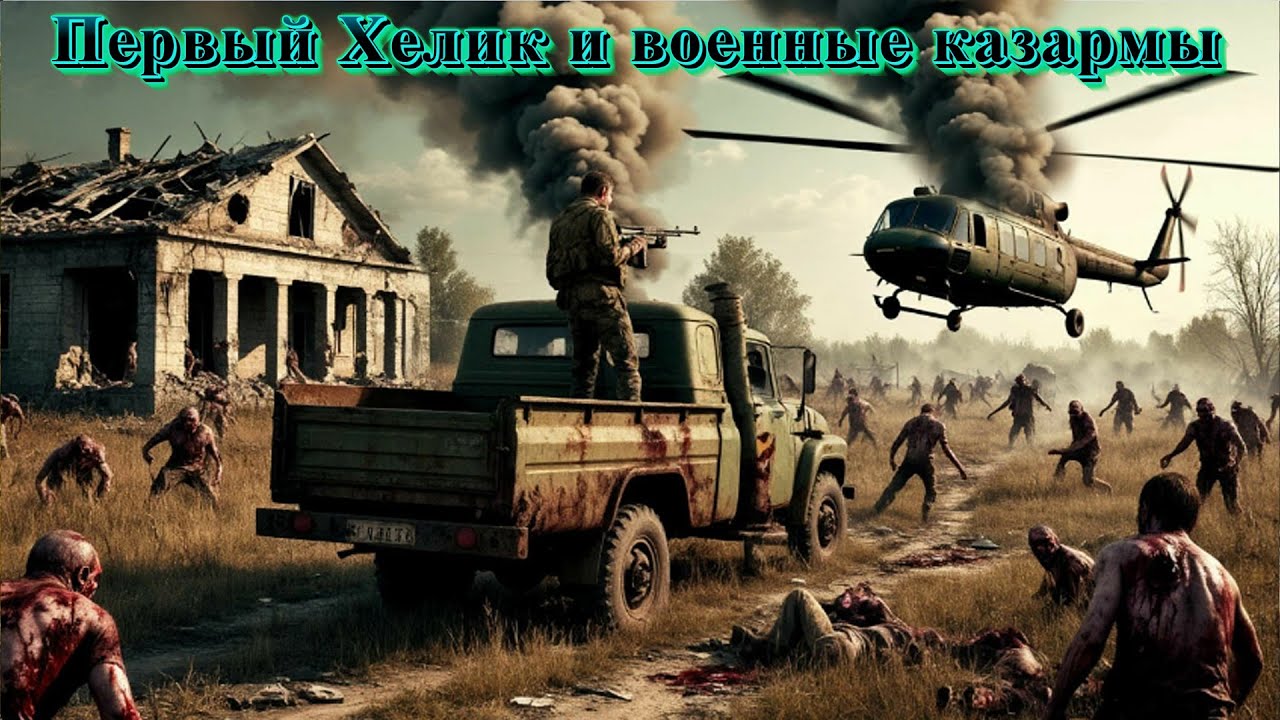 Dayz сервер One More Day(z) - Первый Хелик и военные казармы #15