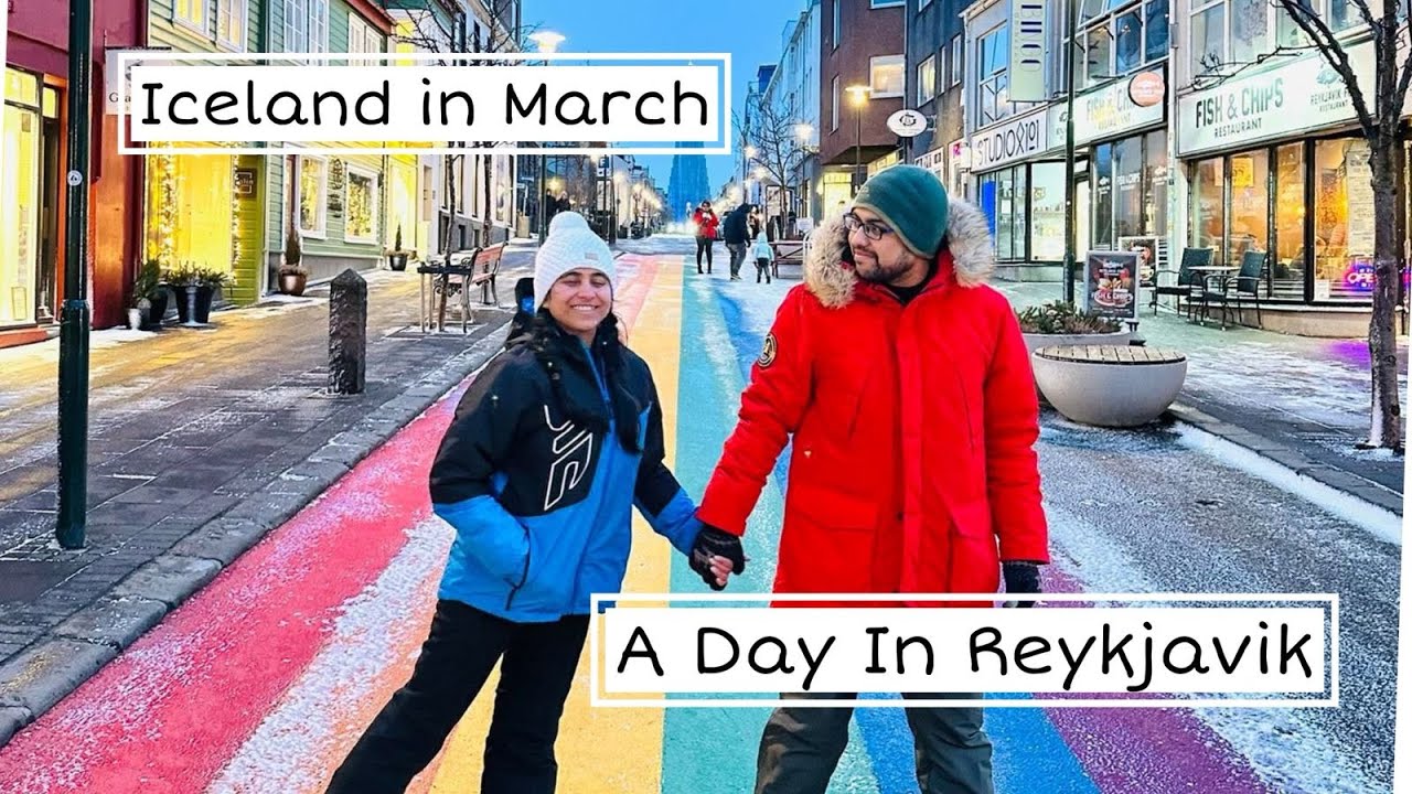 🇮🇸 Iceland in March | A Day in Reykjavík – Exploring the World’s Northernmost Capital ❄️🌆
