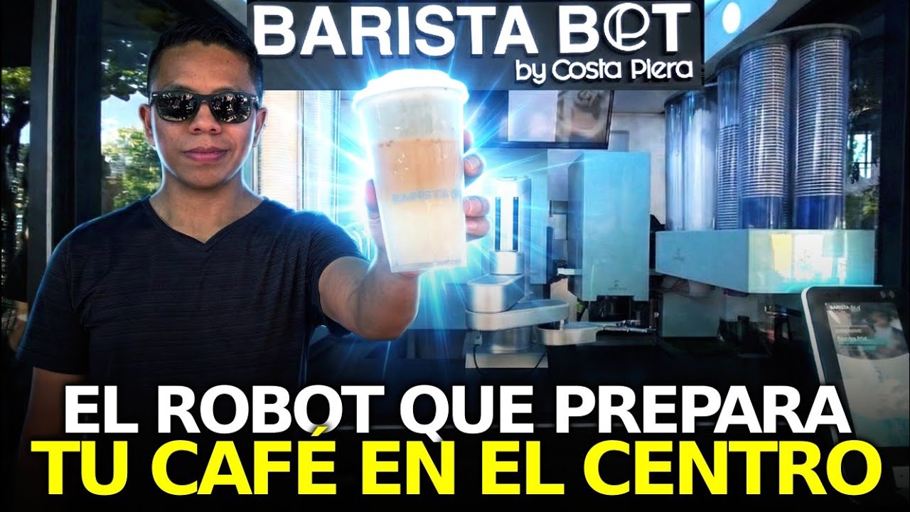 ¡Descubre el ROBOT Barista que Revoluciona el Café en San Salvador!
