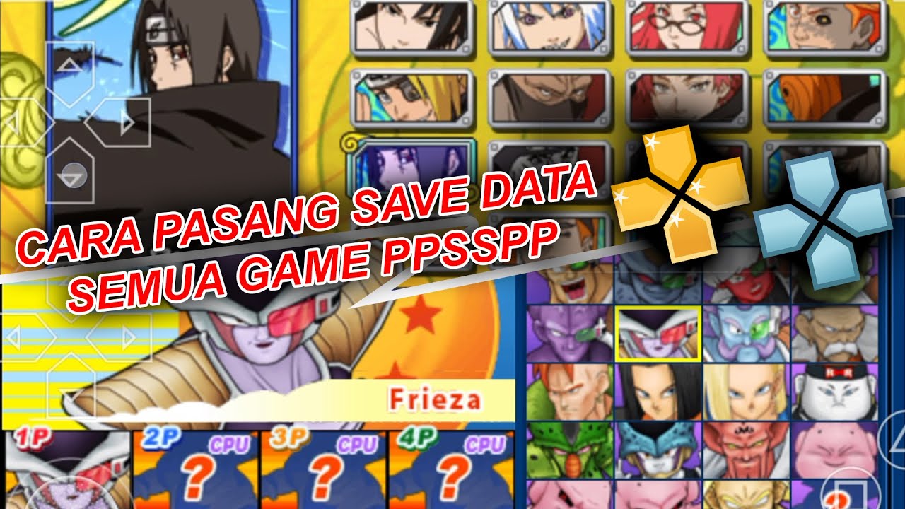 Tutorial Cara Pasang Save Data Game PPSSPP - Untuk Semua Game PSP All Character & Tamat