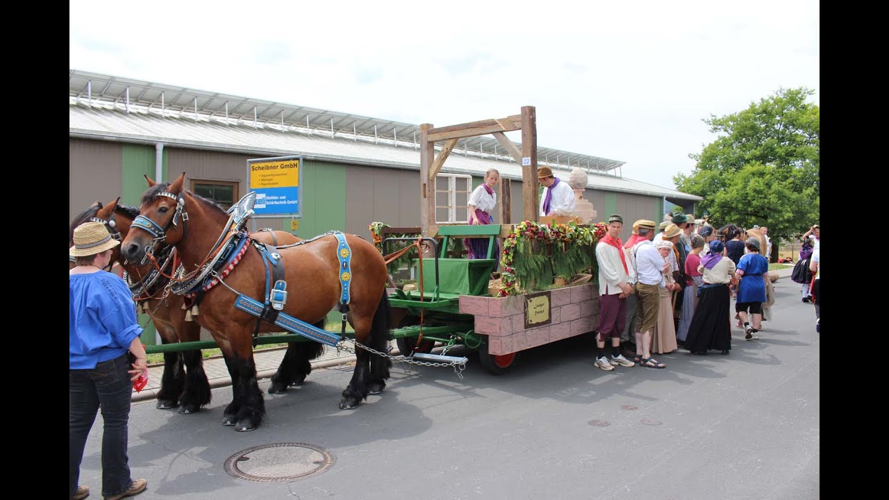 Das Schlitzer Trachtenfest 2015 mit der Lebensgemeinschaft e.V.