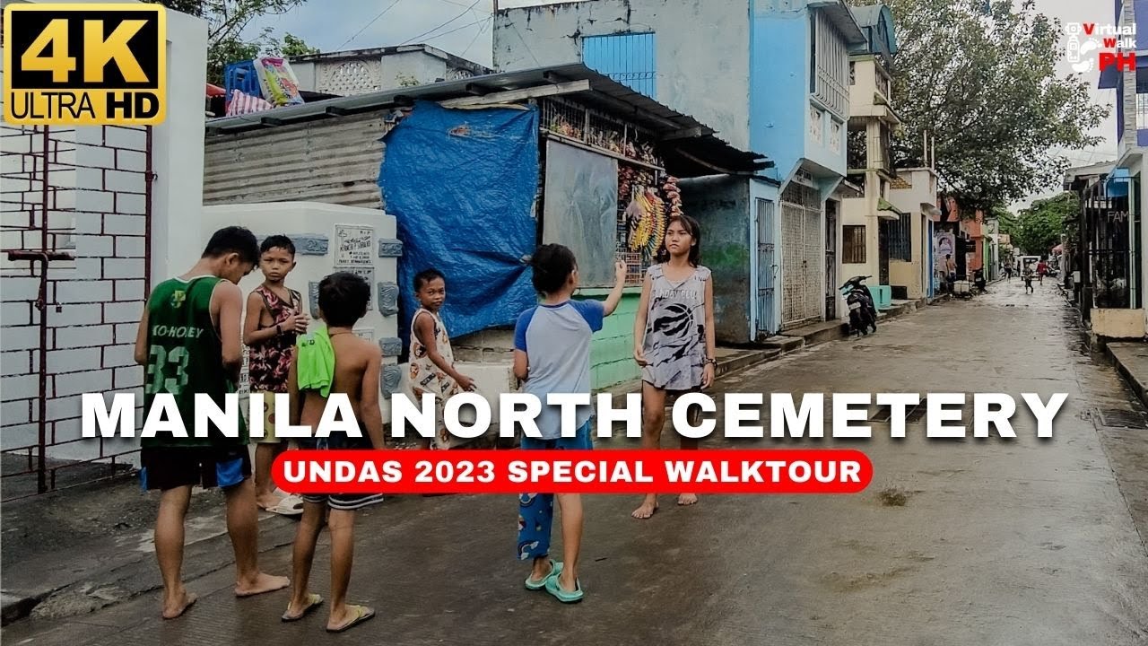 [4K] EXTREME LIVING in Manila North Cemetery | Undas 2023 Special Episode | Virtual Tour Philippines