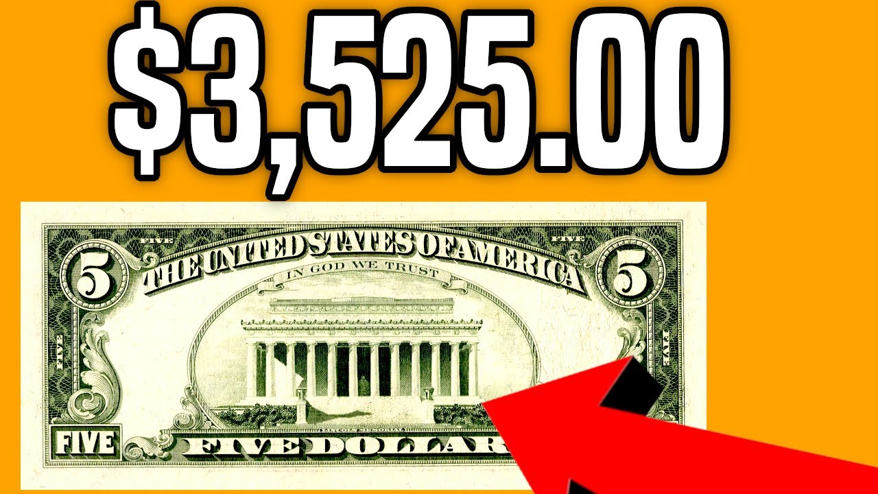 $5 Bill worth $3,525.00?