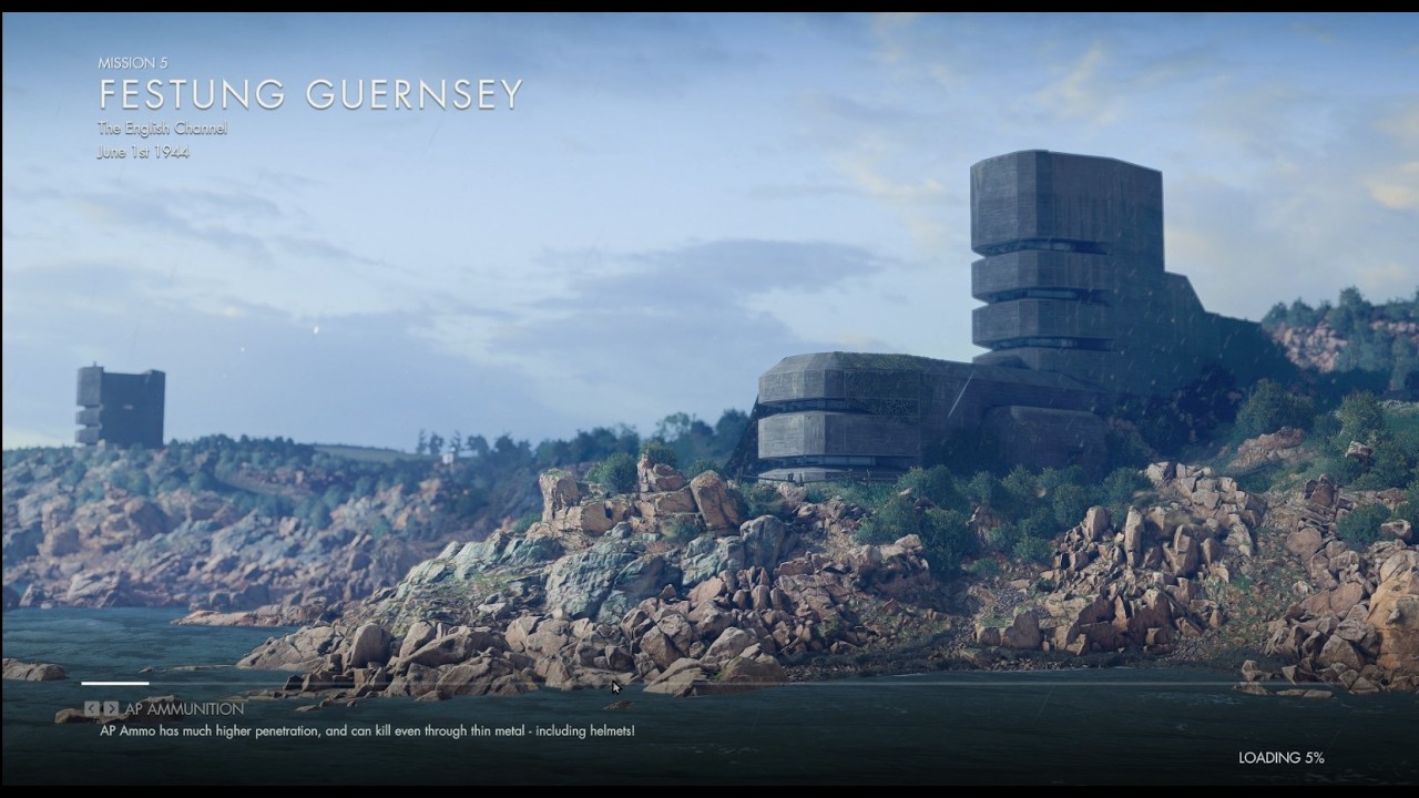 Festung Guernsey Mission 5 Authentic