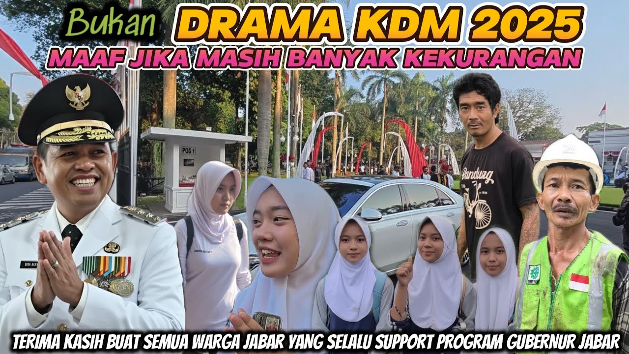 MUSTAHIL DIPERCAYA❗ REKAP ULANG PROGRAM KDM DI TAHUN 2025 MAAF JIKA MASIH BANYAK KEKURANGAN
